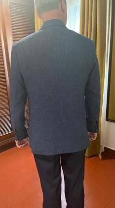 Clothes made at 5 Stitches Tailor, photo by a customer (21normk)