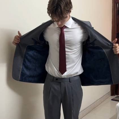 Clothes made at A Dong Silk, photo by a customer (Alek K)
