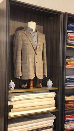 Clothes made at A Dong Silk Saigon, photo by a customer (Irin S)