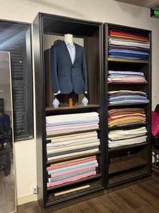Clothes made at A Dong Silk Saigon, photo by a customer (Aidan Valayadum)