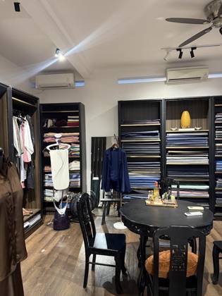 Clothes made at A Dong Silk Saigon, photo by a customer (Aidan Valayadum)