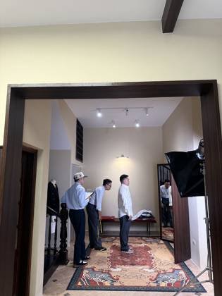 Clothes made at Aiguille Bespoke Tailoring, photo by a customer (Dung Nguyễn)