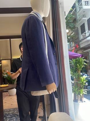 Clothes made at Aiguille Bespoke Tailoring, photo by a customer (Hương Nguyễn)