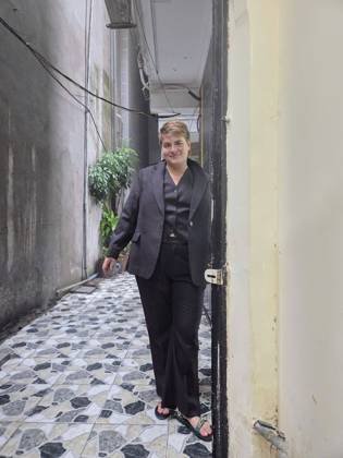Clothes made at An Tam Ladies Tailor, photo by a customer (cory rumsey)