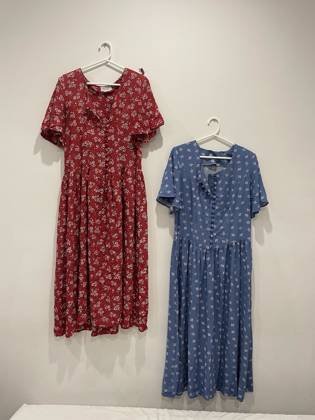 Clothes made at Anh Village Silk, photo by a customer (Marjolein Snellink)