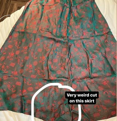 Clothes made at Anh Village Silk, photo by a customer (Helen Z)