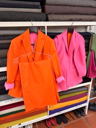 Clothes made at Ba Bi Tailor, photo by a customer (It'sJustJessie)