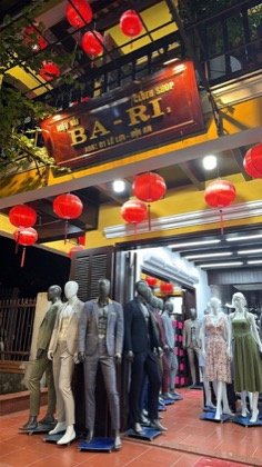Clothes made at Ba Ri Tailor, photo by a customer (Myla Lee)