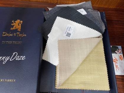 Clothes made at Bá Vĩ Tailor, photo by a customer (Trân Nguyễn)