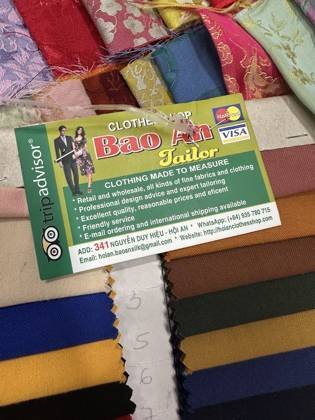 Clothes made at Bao An Tailor- Custom clothing in Vietnam, photo by a customer (Tuan Pham)