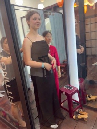 Clothes made at Be Be Tailor 2, photo by a customer (Nick Chuter)