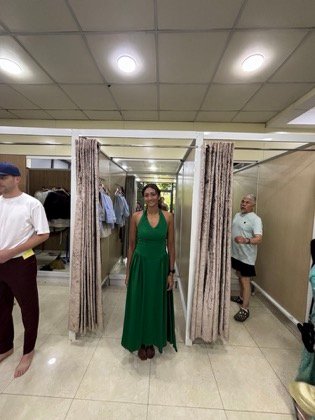 Clothes made at Be Be Tailor 2, photo by a customer (Minnah Uddin)