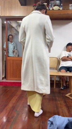 Clothes made at BEAN Tailor, photo by a customer (Emma Sheehan)