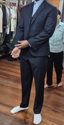Clothes made at BEAN Tailor, photo by a customer (Joel Jose)