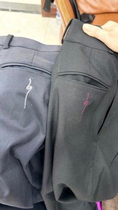 Clothes made at BeBe Tailor, photo by a customer (Timothy Koh)