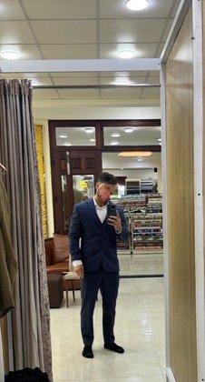 Clothes made at BeBe Tailor, photo by a customer (Jesse Bucknell)