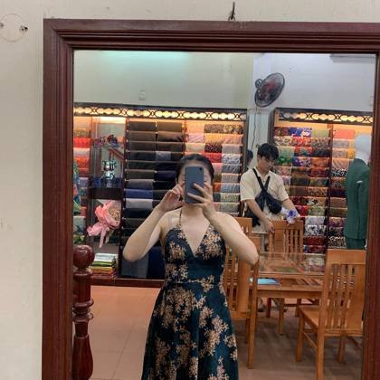 Clothes made at Bigo The Tailor, photo by a customer (Sabrina C)