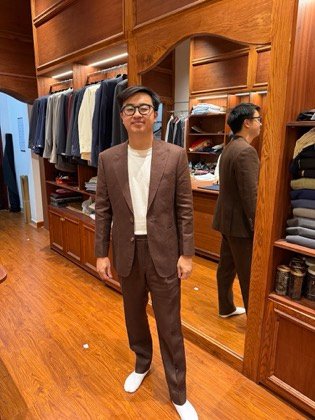 Clothes made at Binh Tailor, photo by a customer (Andrew Tirtha)