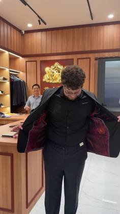 Clothes made at Binh Tailor, photo by a customer (Andrew Crail)
