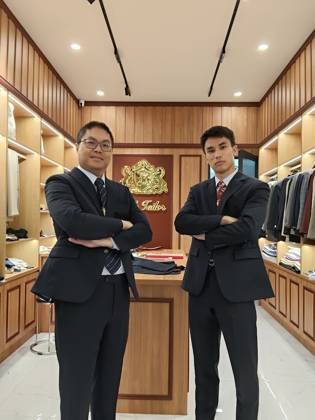 Clothes made at Binh Tailor, photo by a customer (Joe Li)