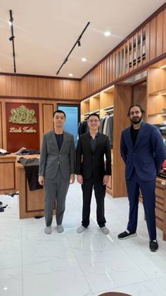 Clothes made at Binh Tailor, photo by a customer (Lim Zhong Xian)