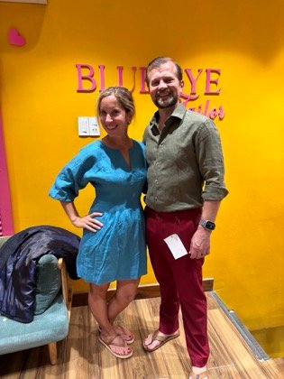 Clothes made at Blue Eye Tailor, photo by a customer (Colter Gates)
