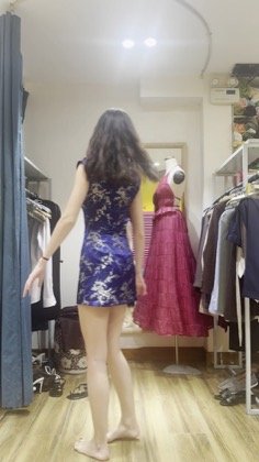 Clothes made at Blue Eye Tailor, photo by a customer (Marion Bouyra Pozo)