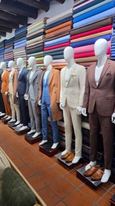Clothes made at Blue Eye Tailor, photo by a customer (Sabhar Balampaki)
