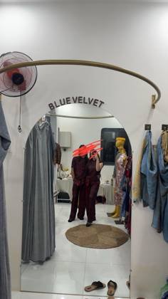 Clothes made at Blue Velvet Tailor, photo by a customer (Mélanie M)