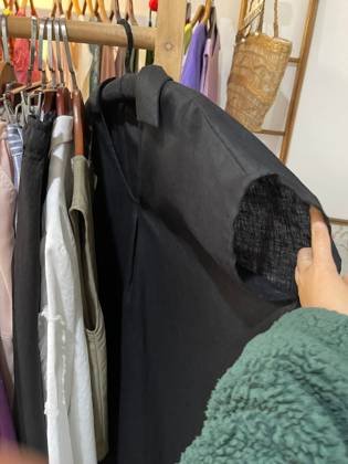 Clothes made at BoGaGa, photo by a customer (Quỳnh Ngân)