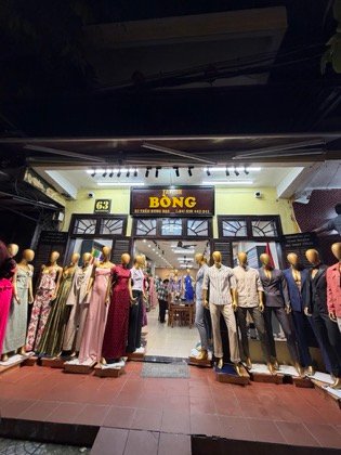 Clothes made at Bòng Tailor, photo by a customer (Adam Do)