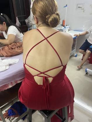 Clothes made at CamLy Tailor Hoi An, photo by a customer (shani bar)