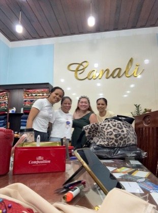 Clothes made at Canali Tailor, photo by a customer (Amanda)