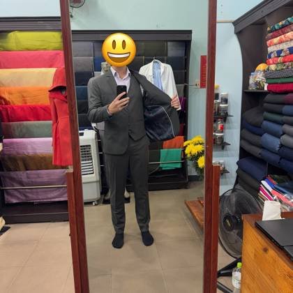 Clothes made at Canali Tailor, photo by a customer (Daniel H)