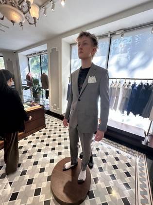 Clothes made at Cao Minh Saigon, photo by a customer (Sam Osenar)