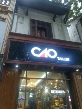 Clothes made at Cao Tailor (the origin since 2002), photo by a customer (Linh Ngoc Hoang)