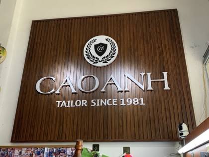 Clothes made at CaoAnh tailor, photo by a customer (Ashley Pham)