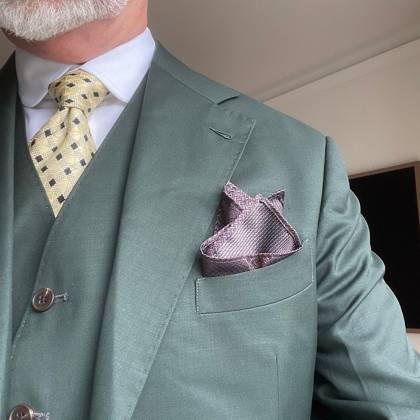 Clothes made at Carlo Pham: Bespoke Tailoring Service, photo by a customer (Heath P)