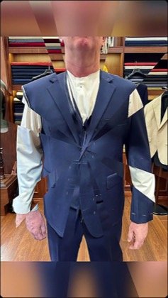 Clothes made at Cazo Tailor, photo by a customer (Duane Fairlie)