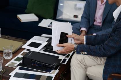 Clothes made at Cooper & Co. Bespoke, photo by a customer (Huyền Dương)