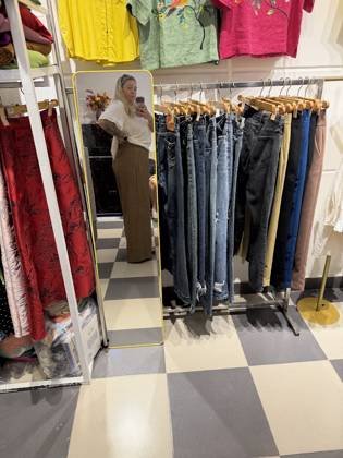 Clothes made at Cửa hàng thời trang Thuy Tailor, photo by a customer (Amanda Herazo)