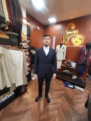 Clothes made at Danva Bespoke Suit Tailor Shop, photo by a customer (Alexandra Hardt)