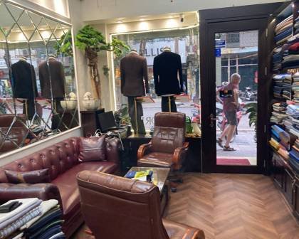 Clothes made at Danva Bespoke Suit Tailor Shop, photo by a customer (Jolyn Boo)