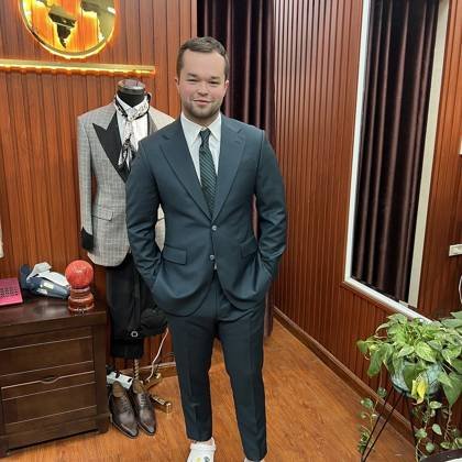 Clothes made at Danva Bespoke Suit Tailor Shop, photo by a customer (Espen Jensen)