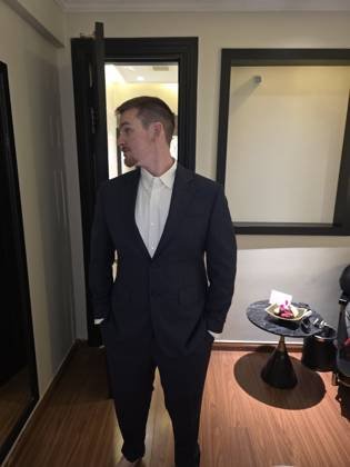 Clothes made at Danva Bespoke Suit Tailor Shop, photo by a customer (Cody Caughers)