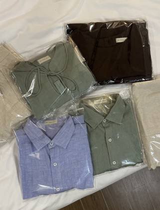 Clothes made at Điệu collection, photo by a customer (Ann)