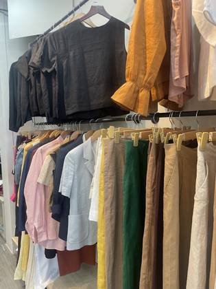 Clothes made at Điệu collection, photo by a customer (Luca Syme)