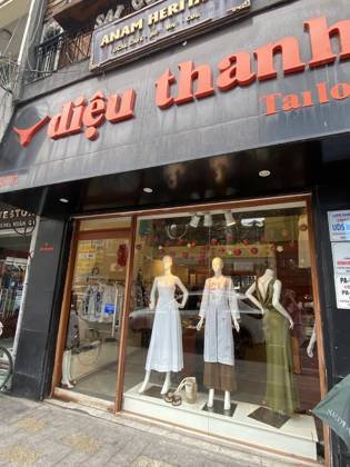 Clothes made at Diệu Thanh Boutique, photo by a customer (Jessica Howard)