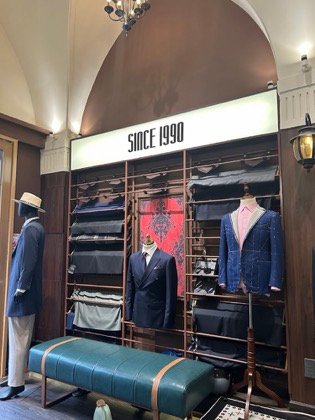 Clothes made at DUAN Tailor, photo by a customer (Amy)