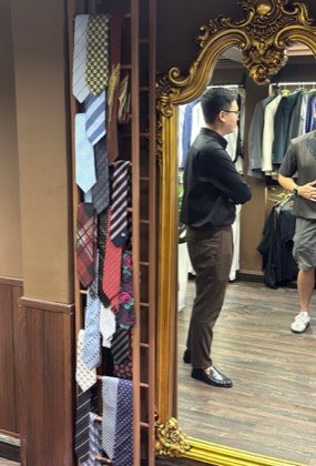 Clothes made at DUAN Tailor, photo by a customer (Jessica Keong)